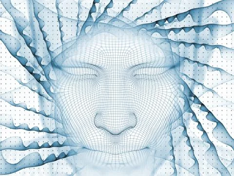 Shining Mind Illustrazione stock