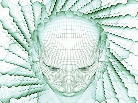 Shining Mind Stock Illustration