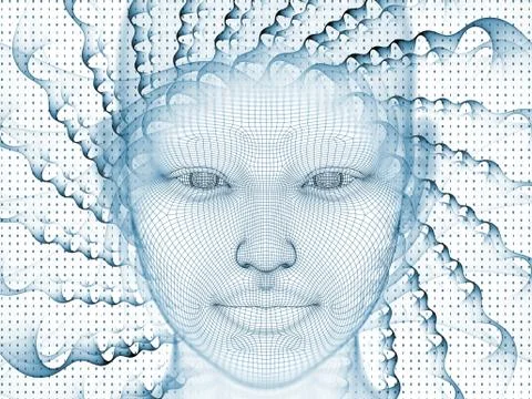 Shining Mind Stock Illustration