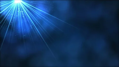 Shining Moving Light along Screen Border - Loop Blue Video stock 74848785