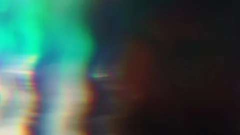 Shining multi-colored light elements moving randomly in the dark. Different Stock Footage 106288995