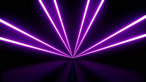 Shining neon light rays stage background vj loop Video stock 222839282