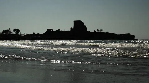 Shining ocean Stock Footage 68840143