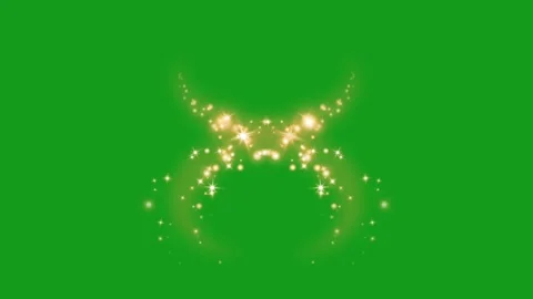 Shining particles motion graphics with green screen background Stock Footage 131135232