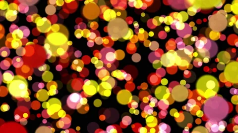 Shining particles moving up animation background Vidéo 195087556