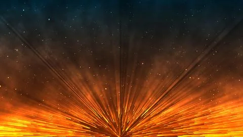 Shining rays, abstract background Stock Illustration