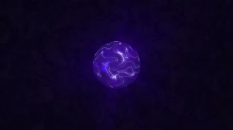 Shining rotating sphere Stock Footage 63116450
