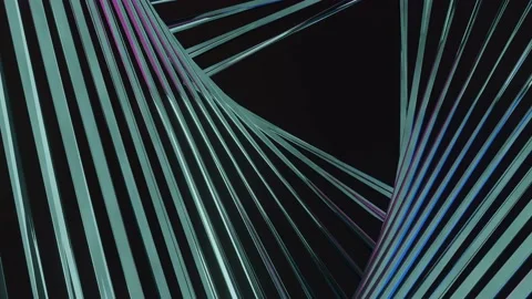 Shining rotating triangles Stock Footage 145530171