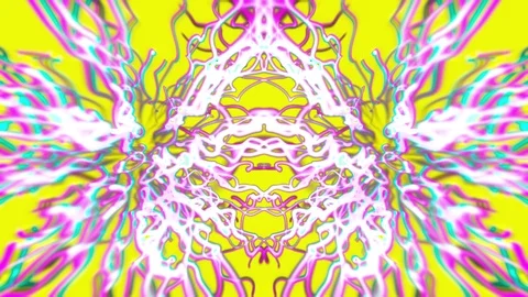 Shining shine creative pattern of color decor Stock Footage 116194293