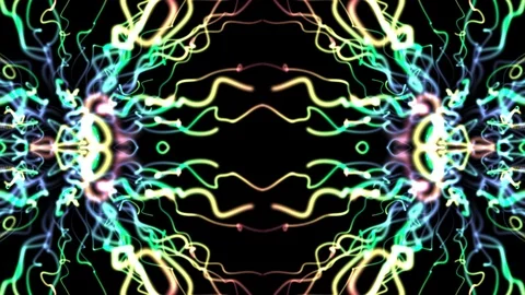 Shining shining abstract background of color tracery Stock Footage 116194938