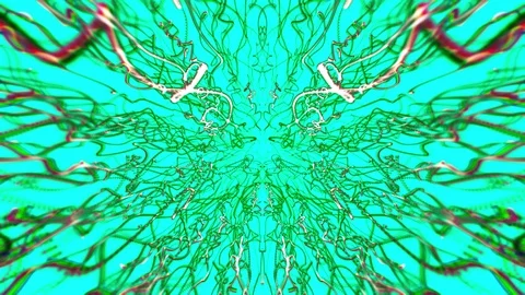 Shining shining concept pattern of color lines Stock Footage 116193296