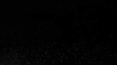 Shining silver particles on black background Stock-Footage 262130689