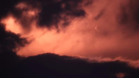 Shining sky disappear in darkness Stock Footage 86430461