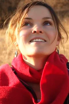 Shining smile Stock Photos