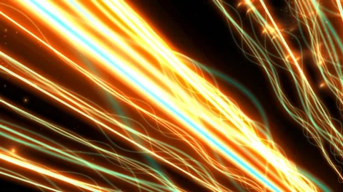 Shining Space Waves Flock The Great Sinus UHD HD Background Animation Stock Footage 135706949