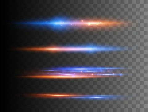 Shining sparkles and lens flares Stock Illustration