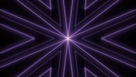 Shining star, abstract lines, loop Stock-Footage 76563619