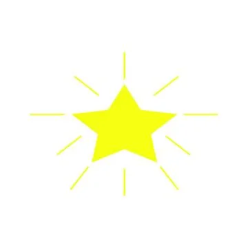 Shining star Stock Illustration