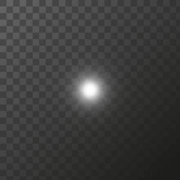 Shining star light rays glowing particles. Vector special effect on a Stock Illustration