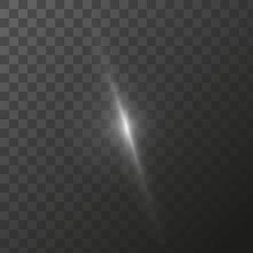 Shining star light rays glowing particles. Vector special effect on a Stock Illustration
