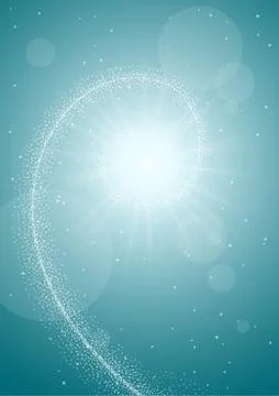 Shining star lights background Stock-Illustration