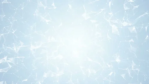 Shining star.Plexus structure evolving in organic motion. Abstract technology Stock Footage 95450159