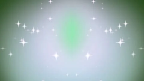 Shining Stars on Green Gradient Background. 스톡 동영상 329929217