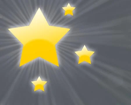 Shining stars Stock Illustration