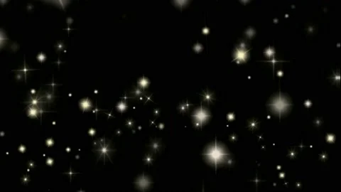 Shining stars motion graphics with night background Stock Footage 132936812