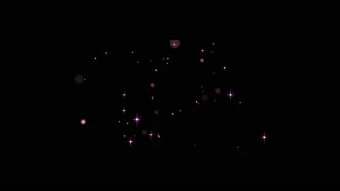 Shining stars motion graphics with night background Stock Footage 136720661