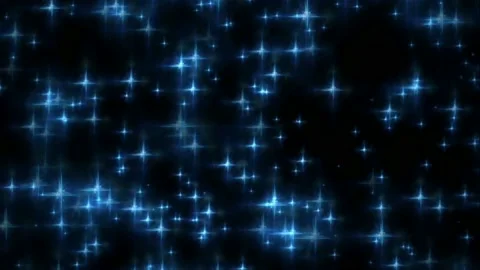 Shining stars motion graphics with night background Stock Footage 136720694