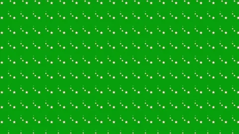 Shining stars pattern motion graphics with green screen background Stock Footage 151549715