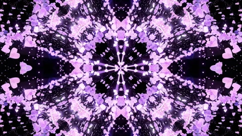 Shining Stream of Valentines Видео 260348769