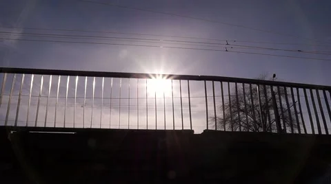 Shining sun Stock Footage 60955762