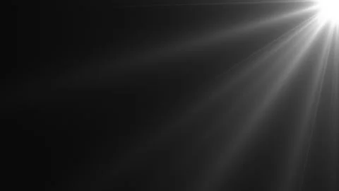Shining sunlight effect on black background. Stock Footage 306393421