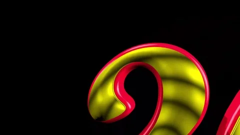 Shining text animation of "2020" with glossy background Stock Footage 120291315