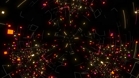 Shining tunnel Stock Footage 142223901