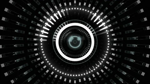 Shining tunnel Stock Footage 165111452