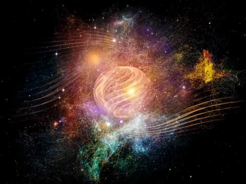 Shining Vortex 스톡 일러스트