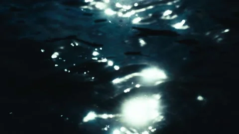 Shining water surface Stock Footage 241558183