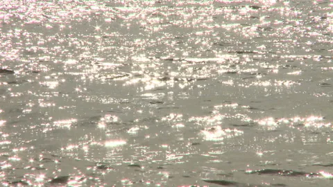 Shining Waves Stock Footage 327570496