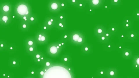 Shining white particles motion graphics with green screen background Stock Footage 133482751