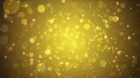 Shining yellow background abstract defocussed bokeh Stock Footage 98396232
