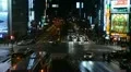 Shinjuku Neon Sign Street, Shopping Area in Tokyo, Japan, Night Traffic Crowds HD Footage