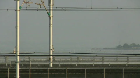 Shinkansen And Local Train 스톡 동영상 737914