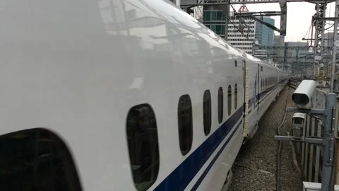 Shinkansen bullet train Stock Footage 149203941
