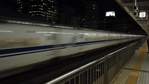 Shinkansen Stock Footage 122915844