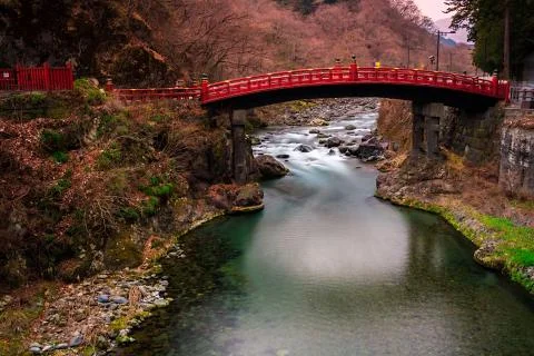 Shinkyo bridge Stock Photos