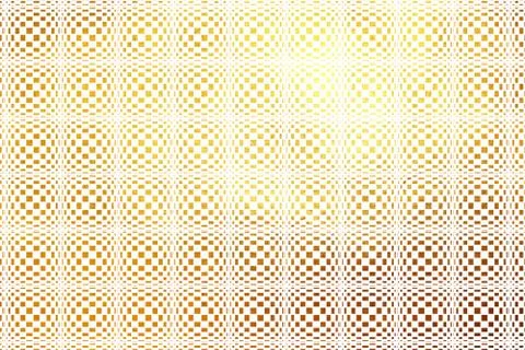Shinning creative checkered dynamic modern golden abstract texture pattern. Illustrazione stock