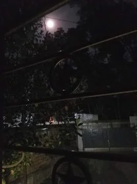 Shinning Moon Stock Photos